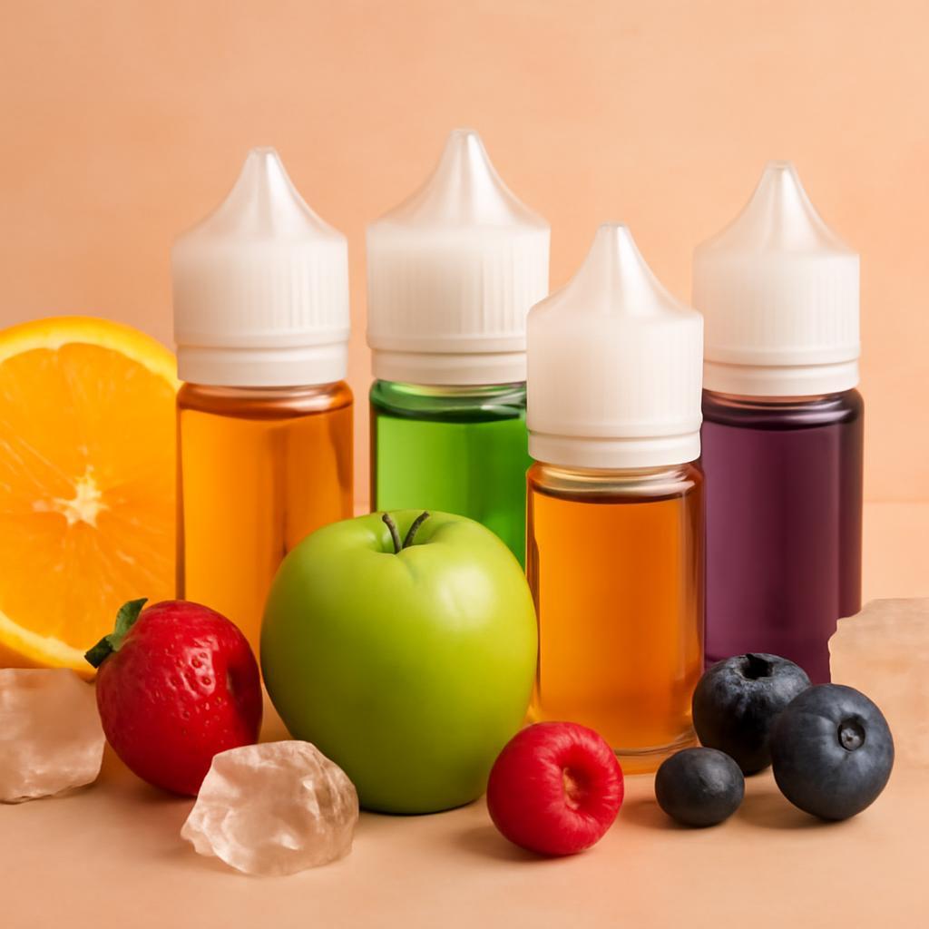 Comparaison des e-liquides fruités populaires en Suisse